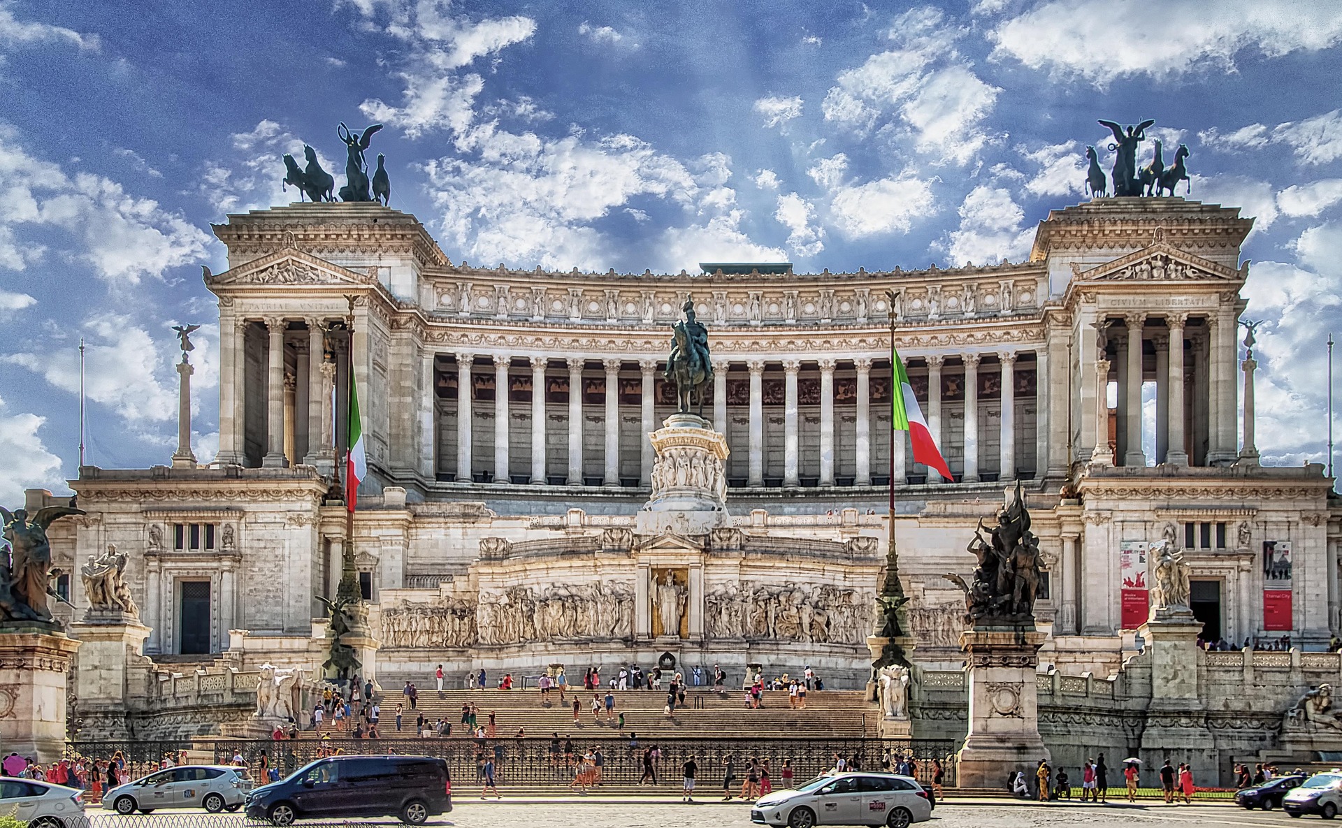 La Piazza Venezia & l’Autel de la Patrie