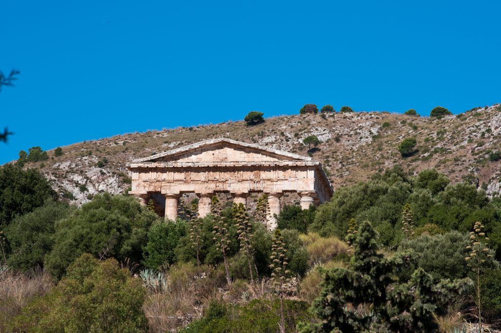 Temple de Segeste, Sicile, Italie, photo par Jean-Michel Ducasse