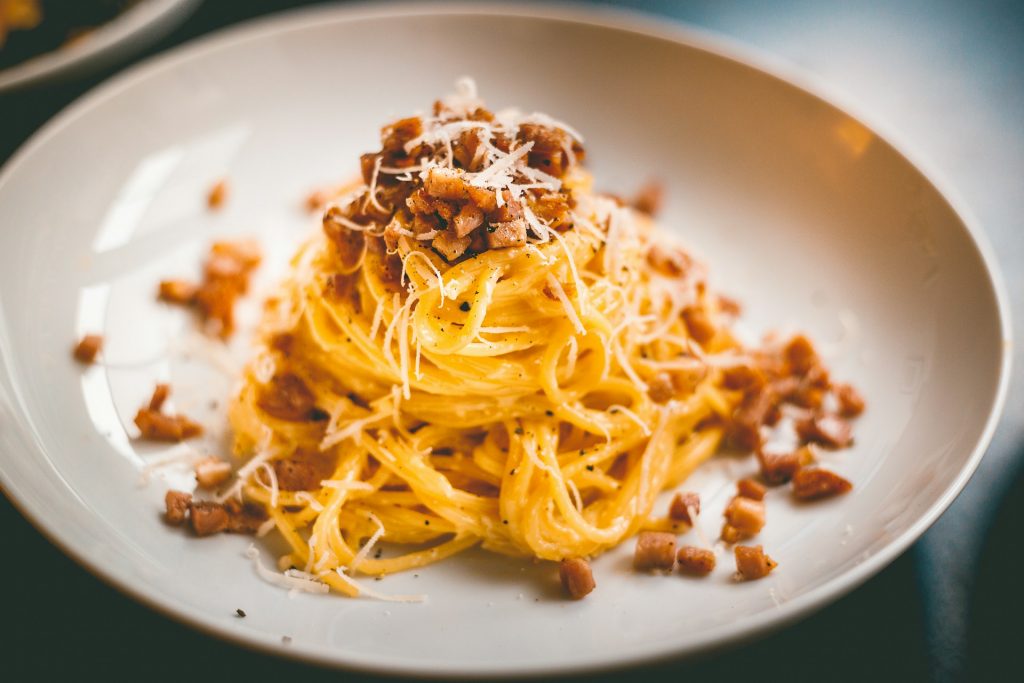 Spaghettis alla Carbonara