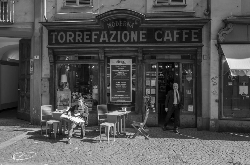 Turin, photo noir et blanc par Jean-Michel Ducasse