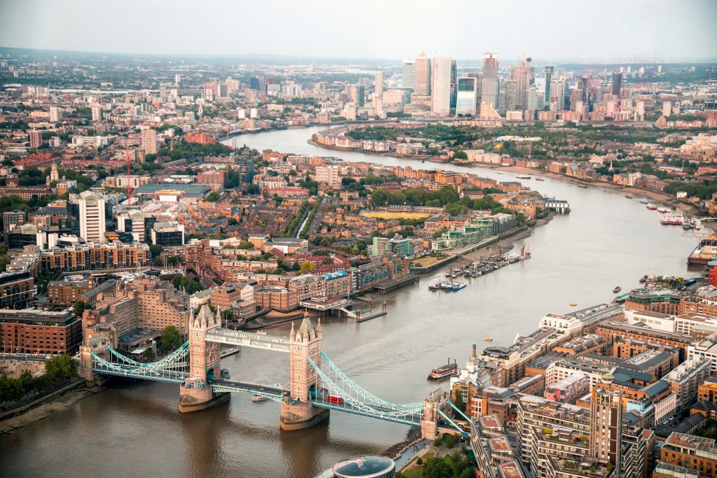 Vue de Londres, photo par Sander Crombach / unsplash