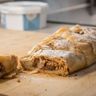Apfelstrudel – Strudel aux pommes à l’allemande